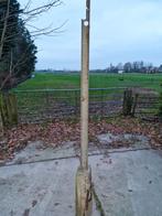 hekwerk palen met betonnen voet, Ophalen, Gebruikt, IJzer, Gaashekwerk