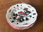 Mason's christmas village kerst ontbijtbord 12x, Huis en Inrichting, Keuken | Servies, Ophalen of Verzenden, Zo goed als nieuw