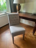 Leuke stoel (grijs, taupe) brocante, Huis en Inrichting, Stoelen, Ophalen, Zo goed als nieuw