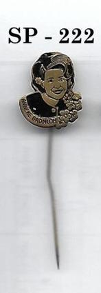 Sp222 Zwart Speldje van de zangeres Anneke Grönloh, Verzamelen, Speldjes, Pins en Buttons, Ophalen of Verzenden, Zo goed als nieuw