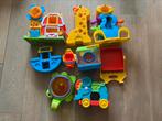 Fisher Price Peek a Boo blokken (+ heel veel accessoires), Kinderen en Baby's, Ophalen, Gebruikt