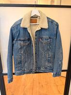 Levi’s original Sherpa truckerjack, Ophalen, Zo goed als nieuw, Maat 36 (S), Blauw
