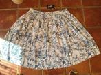 Hell Bunny -Brasilia mid skirt/rok blauw/wit maat S nieuw, Nieuw, Blauw, Ophalen of Verzenden, Maat 36 (S)