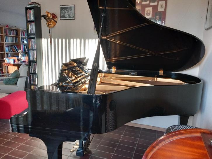 Kawai vleugel, Muziek en Instrumenten, Piano's, Gebruikt, Vleugel, Zwart, Ophalen