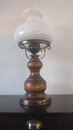 Vintage olielamp tafellamp, Ophalen of Verzenden