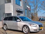 Volvo V50 Summum 1.8 Flexifuel 2008 zilver, Auto's, Voorwielaandrijving, 1272 kg, 125 pk, Zwart