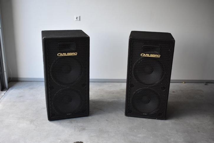 Complete geluidsinstallatie voor band of disco., Muziek en Instrumenten, Versterkers | Keyboard, Monitor en PA, Gebruikt, Minder dan 500 watt