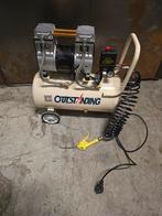 Outstanding luchtcompressor olievrij en stil 7 bar, Ophalen, Gebruikt, Olievrij