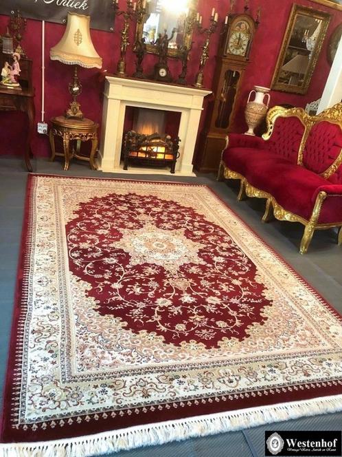 Perzisch tapijt - Oosters vloerkleed klassiek bloem 300x200, Huis en Inrichting, Stoffering | Tapijten en Kleden, Zo goed als nieuw