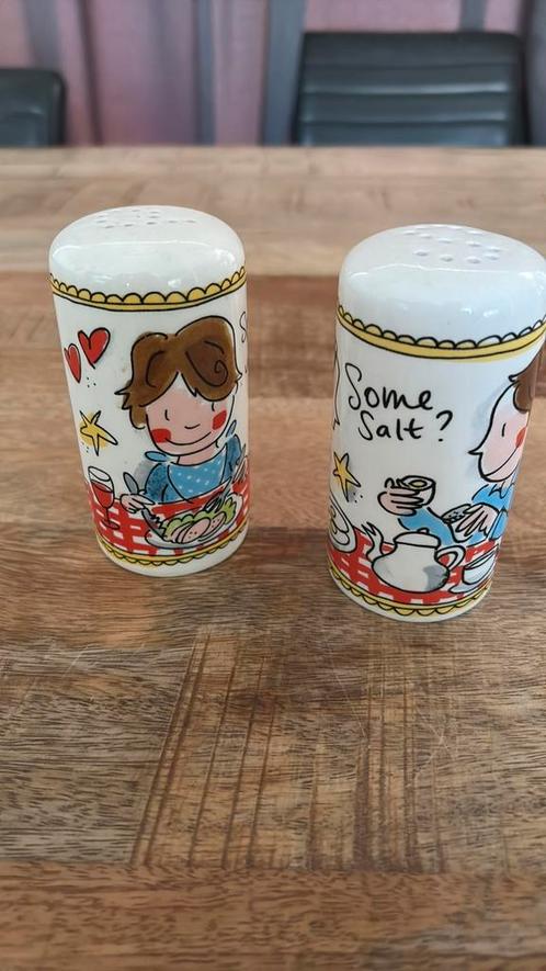 Peper en zout stelletje blond amsterdam, Huis en Inrichting, Keuken | Servies, Zo goed als nieuw, Overige typen, Blond Amsterdam