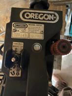 Oregon zaagketting slijpmachine, Doe-het-zelf en Verbouw, Gereedschap | Slijpmachines, Ophalen, Gebruikt, 700 tot 1000 watt, Werkbankslijpmachine