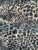 Panterprint Stof voor Blouse, 120 cm of meer, Ophalen of Verzenden, Zo goed als nieuw, Katoen