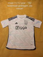 Ajax kinder shirt zo goed als nieuw, Kinderen en Baby's, Kinderkleding | Maat 152, Ajax, Jongen of Meisje, Ophalen of Verzenden