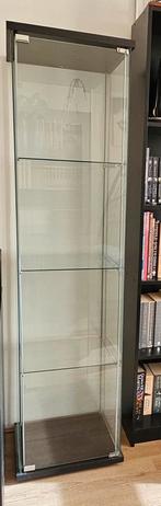Detolf Ikea vitrine, Ophalen, Zo goed als nieuw, 25 tot 50 cm, Minder dan 50 cm