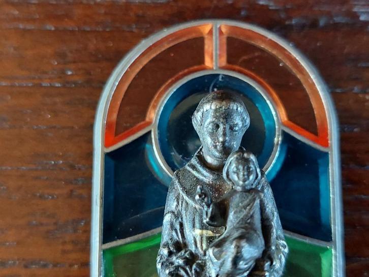 Miniatuur Antonius van Padua / 5,5 centimeter klein, Antiek en Kunst, Antiek | Religie, Ophalen of Verzenden