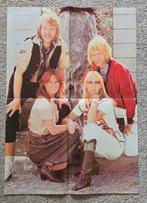 ABBA poster, dubbelzijdig, Ophalen of Verzenden, Gebruikt, A1 t/m A3, Film en Tv
