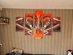 5-luik canvas, Ophalen, Gebruikt, 125 cm of meer, Schilderij