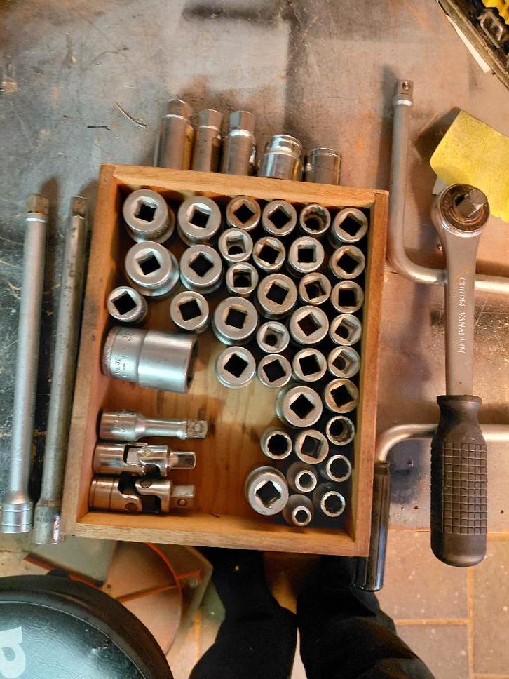 35 GEDORE DOPPEN, Auto diversen, Autogereedschap, Gebruikt, Ophalen