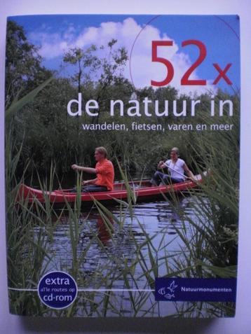  Wandelgids 52x de natuur in, incl. cd-rom beschikbaar voor biedingen