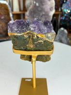Amethist op Standaard - Prachtig Mineraal!, Verzamelen, Mineralen en Fossielen, Ophalen of Verzenden, Mineraal