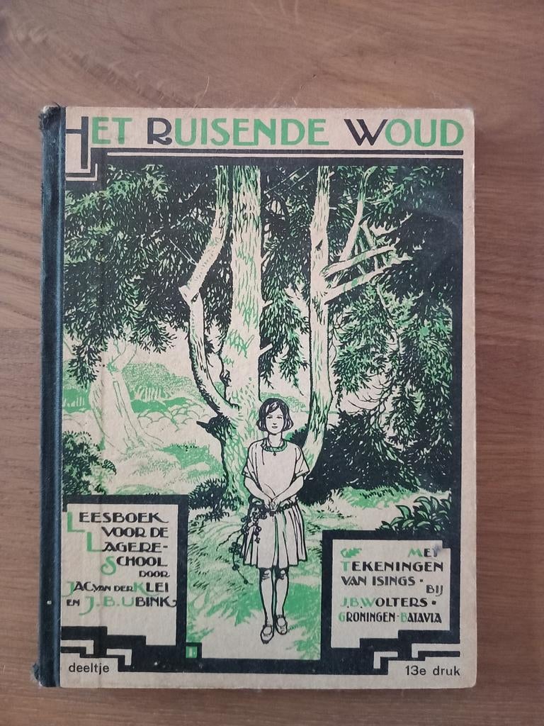 Boekje Het ruisende woud - Jac. van der Klei, Boeken, Gelezen, Jac van der Klei, Fictie algemeen, Ophalen of Verzenden