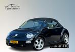 Volkswagen NEW BEETLE 1.6 CABRIO HIGHLINE / AIRCO LEER PDC S, Auto's, Volkswagen, Beetle (Kever), 4 cilinders, Cabriolet, 4 stoelen