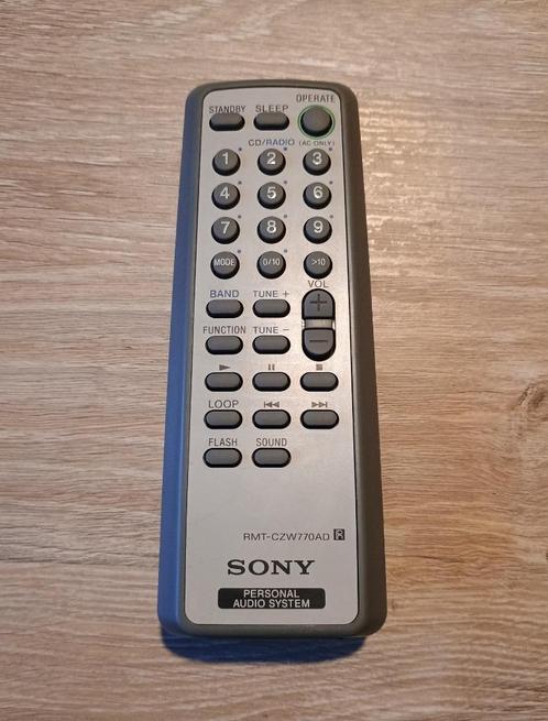 Sony rmt-czw770ad afstandsbediening origineel, Audio, Tv en Foto, Afstandsbedieningen, Gebruikt, Origineel, Receiver of Versterker