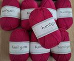 Nieuw 8 bollen Lopi Kambgarn fuchsia roze 100% merinowol, Ophalen of Verzenden, Nieuw, Breien of Haken, Wol of Garen