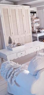 Mooie lange smalle, brocante salontafel, Ophalen, 50 tot 100 cm, Zo goed als nieuw, Minder dan 50 cm