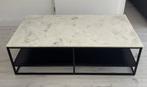 Marmeren salontafel, Ophalen, 50 tot 100 cm, 100 tot 150 cm, Zo goed als nieuw