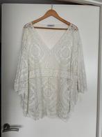 Kanten top off-white – transparant – one size - Ibiza stijl, Ophalen of Verzenden, Zo goed als nieuw, Wit, Zonder mouw