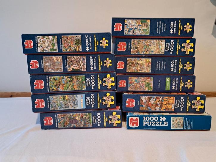 Jan van Haasteren puzzels, Hobby en Vrije tijd, Denksport en Puzzels, Zo goed als nieuw, 500 t/m 1500 stukjes, Ophalen of Verzenden