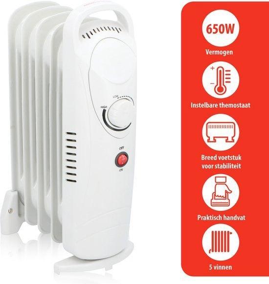 alpina Olieradiator YL-B12-5A, Doe-het-zelf en Verbouw, Verwarming en Radiatoren, Nieuw, Radiator, 500 tot 800 watt, 30 tot 80 cm