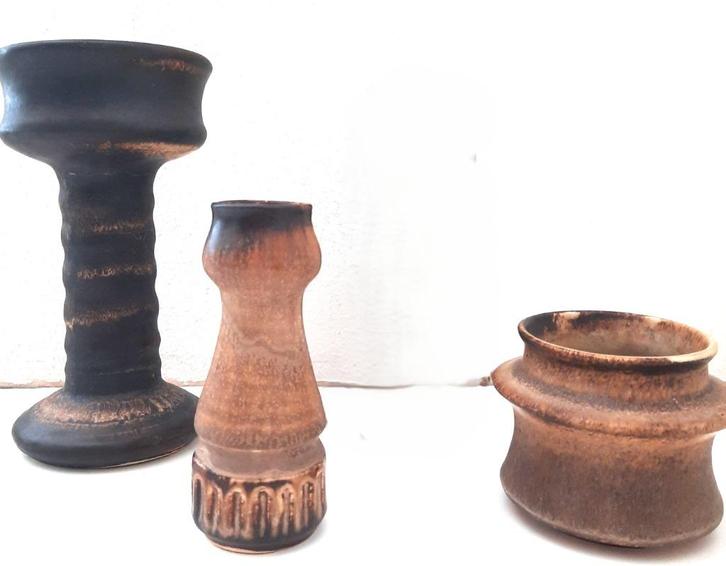3 vazen Matt Camps B131/2 - B14 - B32, Antiek en Kunst, Antiek | Keramiek en Aardewerk, Ophalen of Verzenden