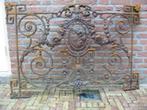 Franse gietijzeren balkonhek met medalion 124/84, Tuin en Terras, Ophalen, Nieuw, IJzer, Sierhekwerk