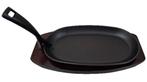 Gietijzeren Fajita pan met onderzetter v.a. €10,-, Gietijzer, Vogelhuis.shop en bbq, Nieuw, Ophalen of Verzenden