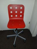 Bureaustoel ikea, Ophalen, Zo goed als nieuw, Bureaustoel, Rood