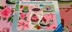 Puzzel Cupcakes Ravensburger, compleet 1500 st, Hobby en Vrije tijd, Denksport en Puzzels, Ophalen of Verzenden, 500 t/m 1500 stukjes