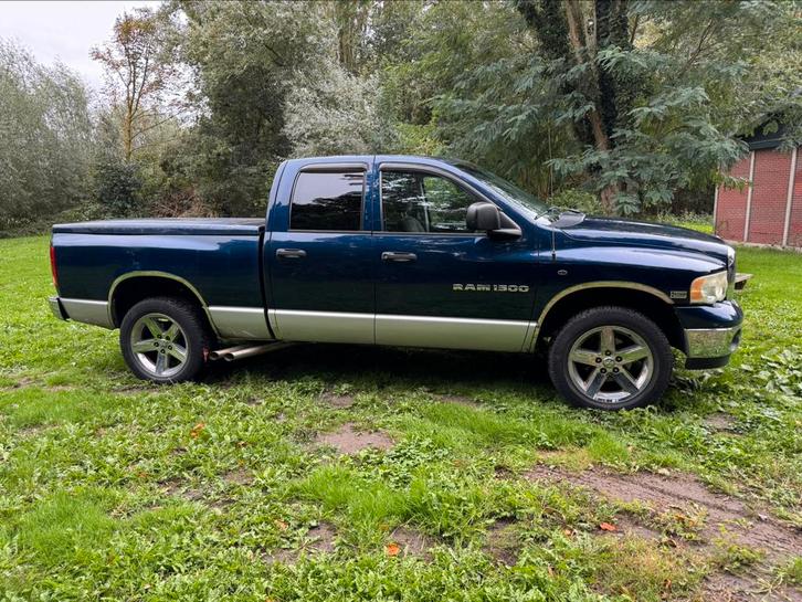 Dodge Ram 5.7 Hemi V8 4x4 BENZINE (geen lpg) 2003, Auto's, Bestelauto's, Particulier, 4x4, ABS, Airbags, Airconditioning, Android Auto