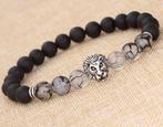 Lavasteen Armband Leeuw Heren Dames, Verzenden, Nieuw