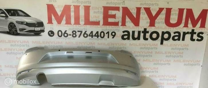 VOLKSWAGEN POLO 6C ACHTERBUMPER 4X PDC NIEUW (2014-2017)LA7W, Auto-onderdelen, Carrosserie en Plaatwerk, Bumper, Achter, Nieuw