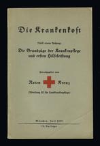 DRK, Die Krankenkost, zieken & voeding, EHBO (1935), Verzamelen, Ophalen