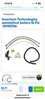 Inventum Q-Fix Boiler Aansluitset - Nieuw, Doe-het-zelf en Verbouw, Geisers en Boilers, Ophalen, Nieuw, Onderdeel