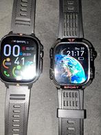 2 Smartwatches met GPS en QR code, Ophalen of Verzenden, GPS, Zwart, Android