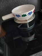 Boerenbont fondueset met 6 blikjes brandpasta, Ophalen of Verzenden, Zo goed als nieuw, Brander