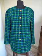 Vintage wollen colbert/jasje, Kleding | Dames, Jasjes, Kostuums en Pakken, Ophalen of Verzenden, Zo goed als nieuw, Maat 38/40 (M)