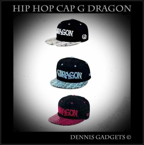 Dennis Gadgets: Exclusieve G DRAGON hip hop cap in div. kl., Kleding | Heren, Hoeden en Petten, Nieuw, Pet, One size fits all