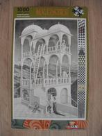 M.C. Escher puzzel & poster, Ophalen of Verzenden, 500 t/m 1500 stukjes, Zo goed als nieuw, Legpuzzel