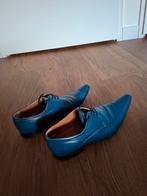 Roberto Durville blauwe puntschoenen maat 41, Roberto Durville, Blauw, Ophalen of Verzenden, Gedragen