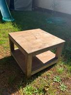 Teakhouten salontafel, Ophalen, 100 tot 150 cm, 50 tot 100 cm, Zo goed als nieuw